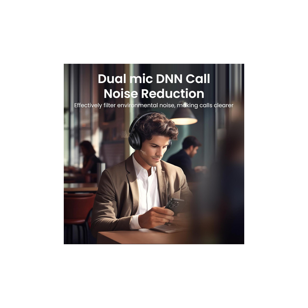 Навушники Ugreen HP202 HiTune Max5 Hybrid ANC Black (25255) - зображення 9