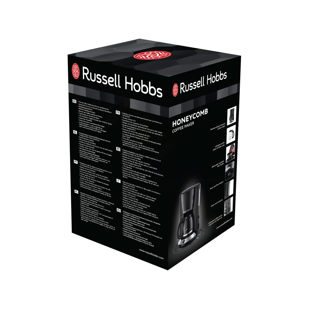 Крапельна кавоварка Russell Hobbs Hobbs 27011-56 Honeycomb Black (27011-56) - зображення 11