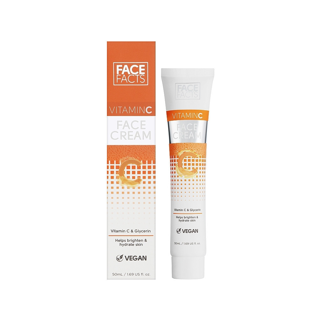 Крем для обличчя Face Facts Vitamin C Face Cream З вітаміном С 50 мл (5031413919424) - зображення 1