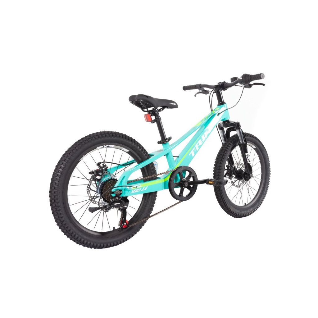Велосипед Trinx Seals 2.0 20" Cyan-Yellow-White (SEALS2.0CYW) - зображення 3