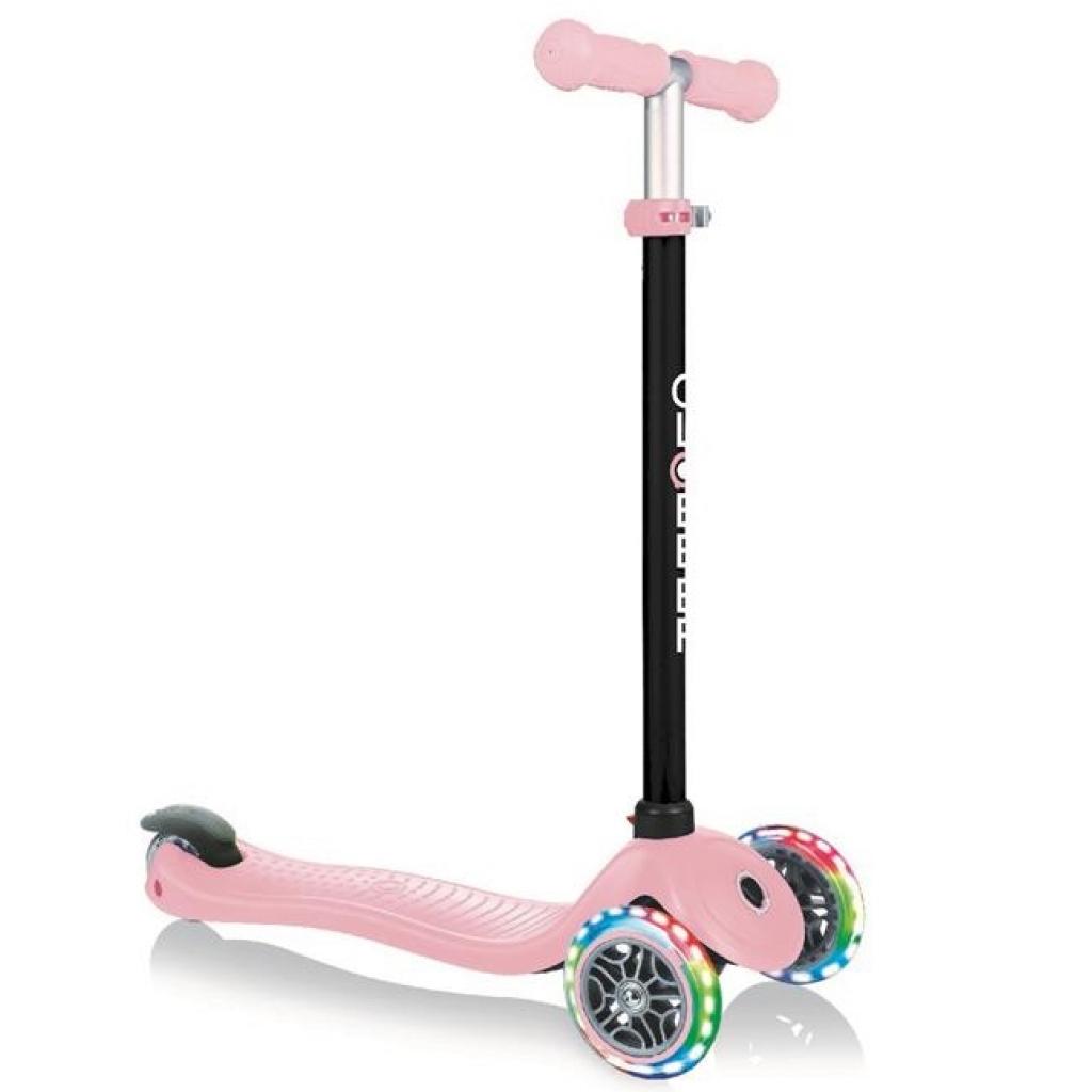 Самокат Globber GO UP SPORTY пастельно-рожевий з підсвічуванням (452-210-3) - зображення 6