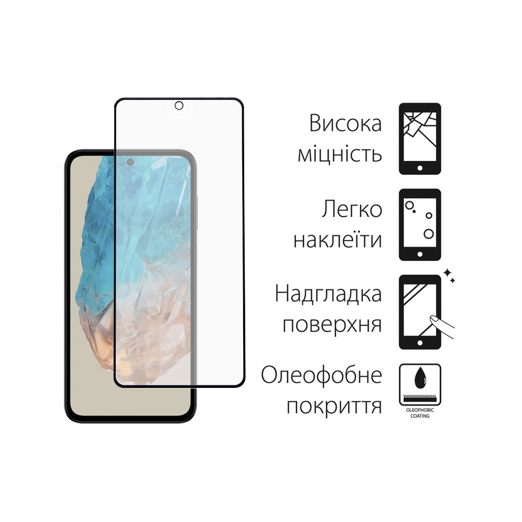 Скло захисне Dengos Samsung Galaxy M35 5G 2pcs (DG-TG2P-53) - зображення 2
