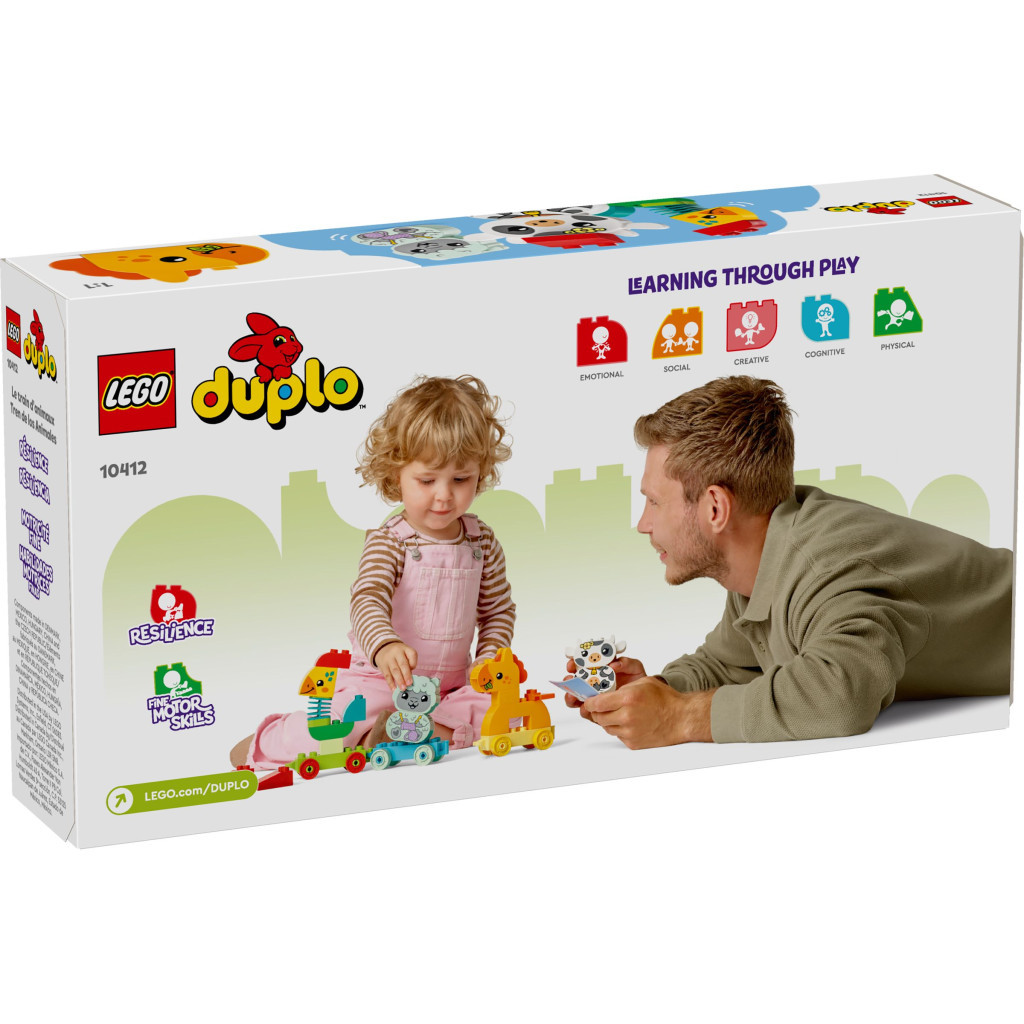 Конструктор LEGO DUPLO My First Потяг тваринок 19 деталей (10412) - зображення 5