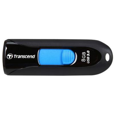 USB флеш накопичувач Transcend 8GB JetFlash 790 USB 3.0 (TS8GJF790K) - зображення 1