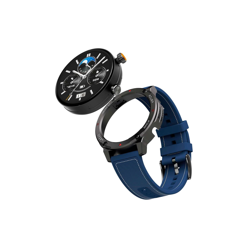 Смарт-годинник iMiki C1 Scout Black-Blue - зображення 8