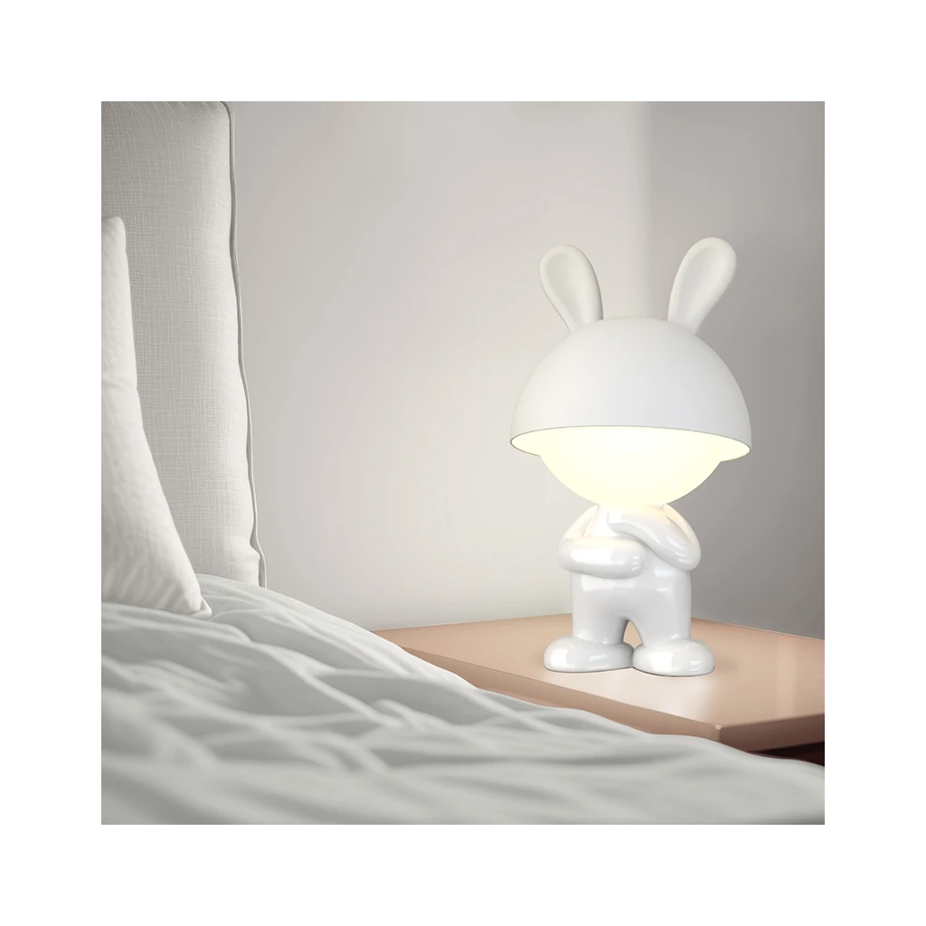 Нічник Kite Світильник LED з акумулятором Dreamy Bunny, білий (K25-315-1-1) - зображення 5
