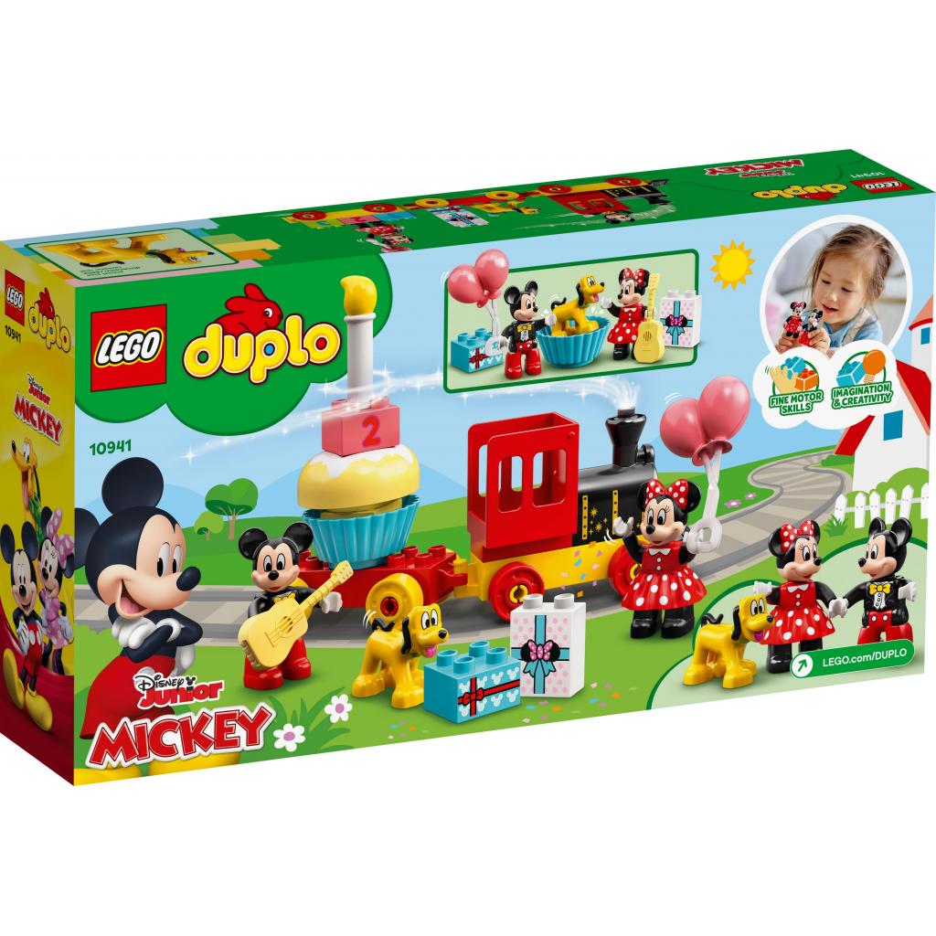 Конструктор LEGO DUPLO Святковий потяг Мікі та Мінні (10941) - зображення 8