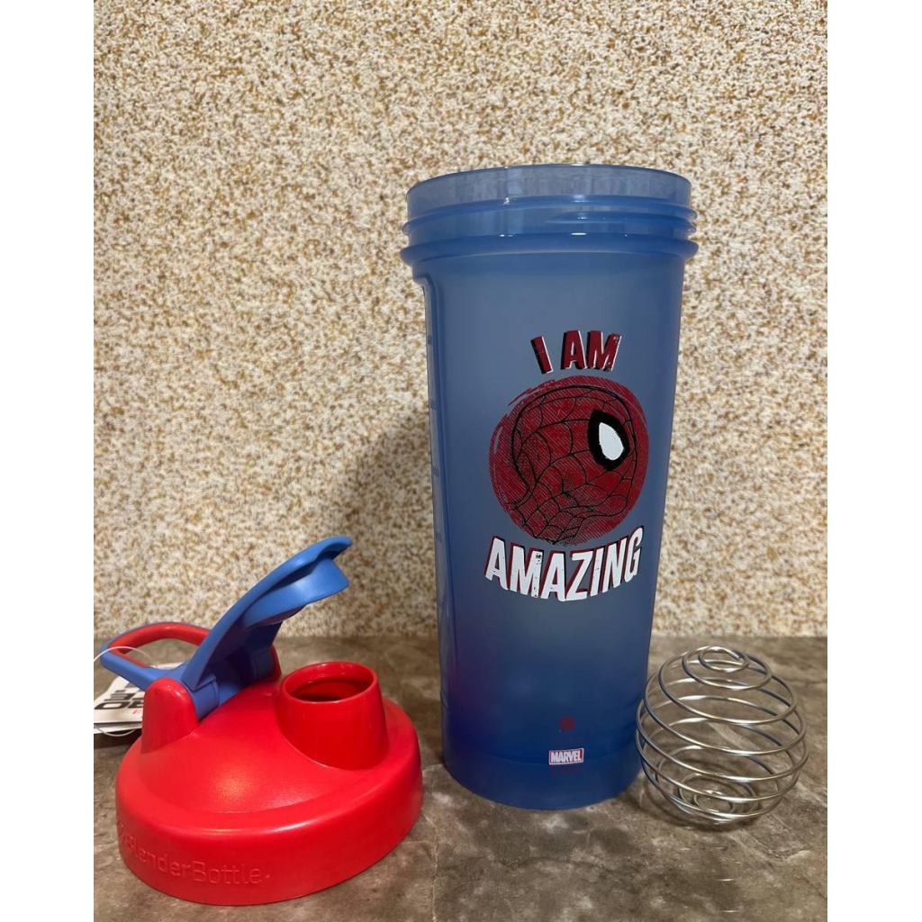 Шейкер спортивний BlenderBottle Classic Loop PRO 28oz/820ml Marvel Spider Man (Loop_PRO_28oz_Spider Man) - изображение 9