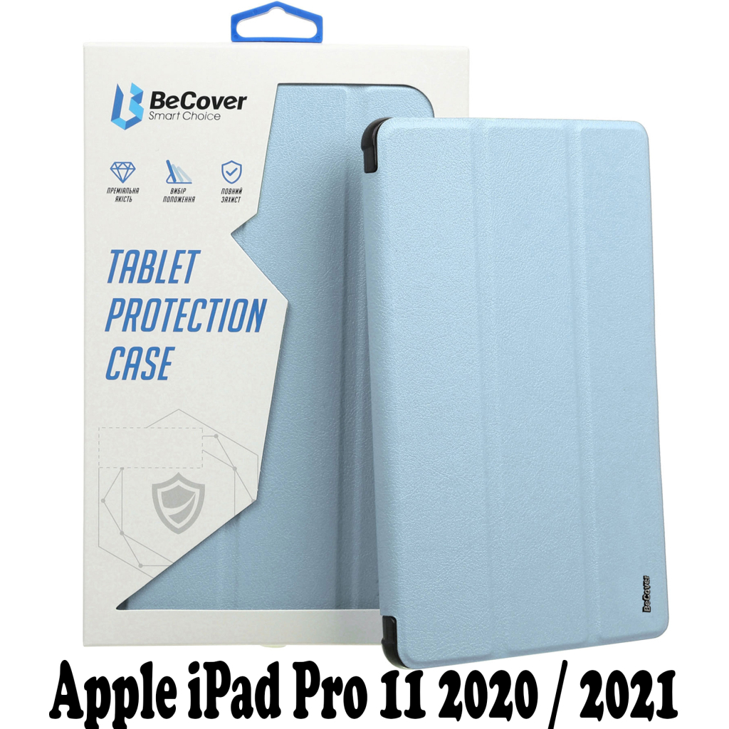 Чохол до планшета BeCover Soft TPU Pencil Mount Apple iPad Pro 11 2020/21/22 (707539) - зображення 1