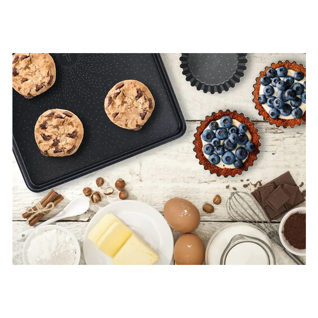 Лист для випікання Tefal Success, прямокутна, 19х25см, алюміній, чорний (J1600502) - зображення 5