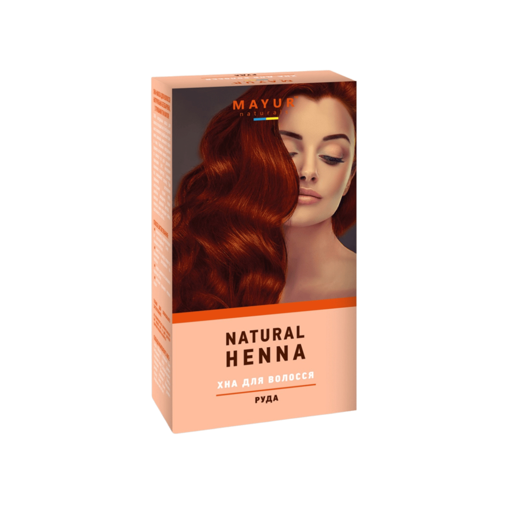 Хна Mayur натуральна Руда 25 г (4820230950267) - изображение 1