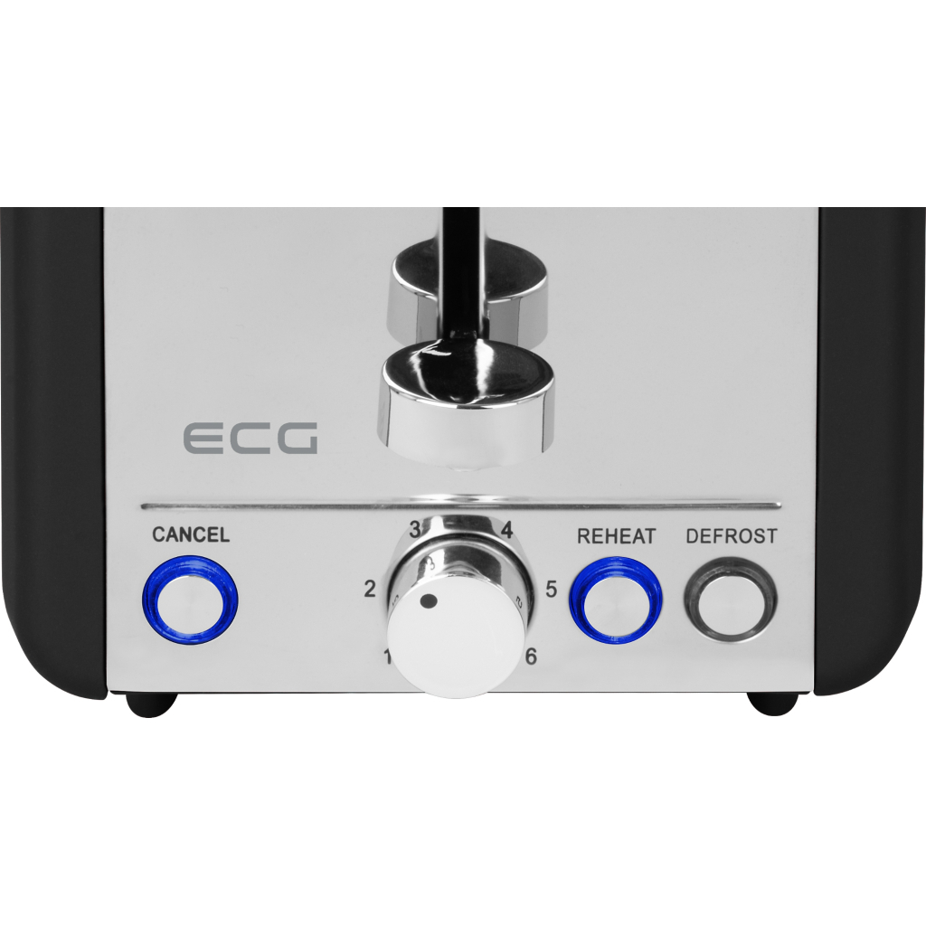 Тостер ECG ST 2708 Tradizione Nero - зображення 5