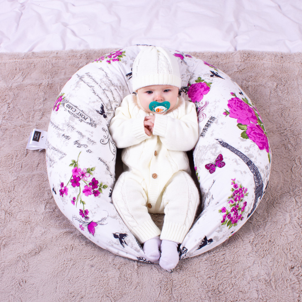 Подушка MirSon для вагітних та годування №8327 Print Line 17-0188 Grettir Бязь 30х170х20 см (2200006200529) - изображение 1