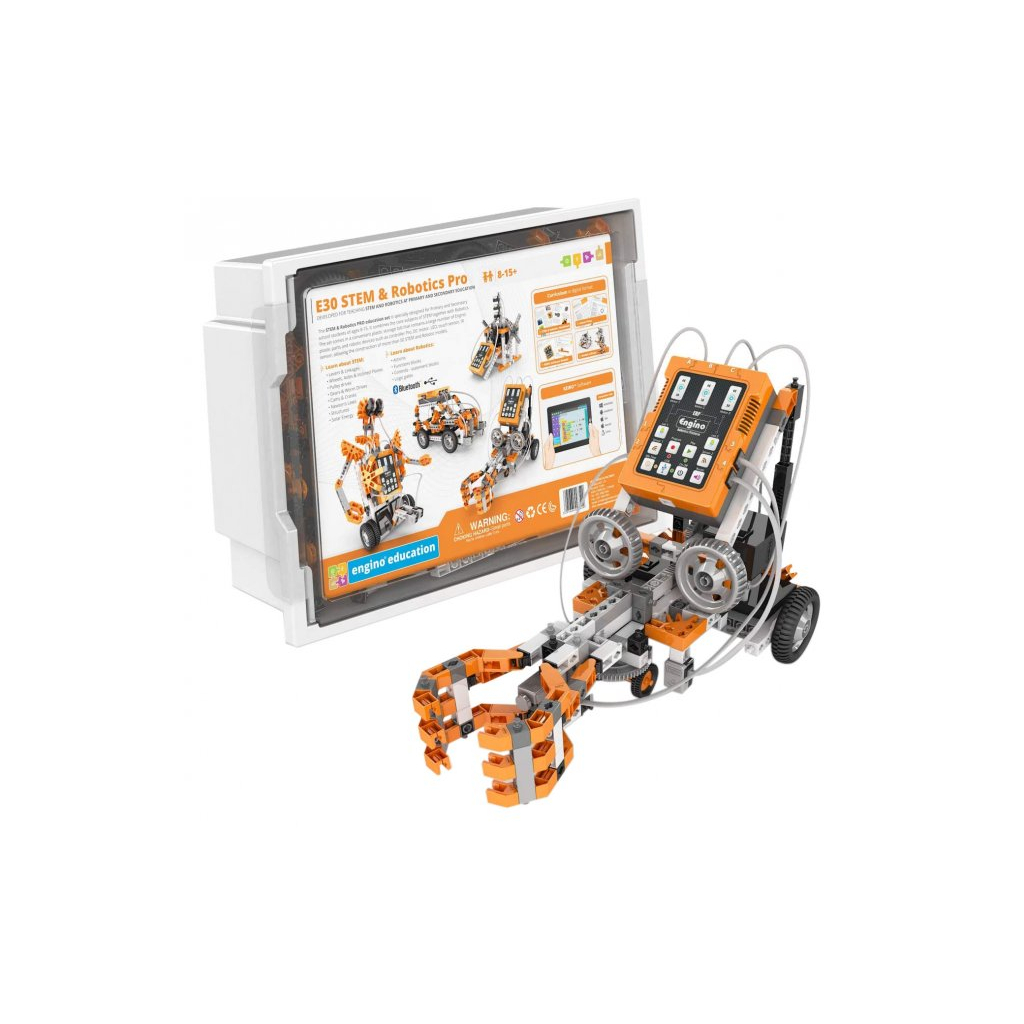 Конструктор Engino STEM & Robotics Pro Set v2 з акумулятором (E30-1B) - зображення 1