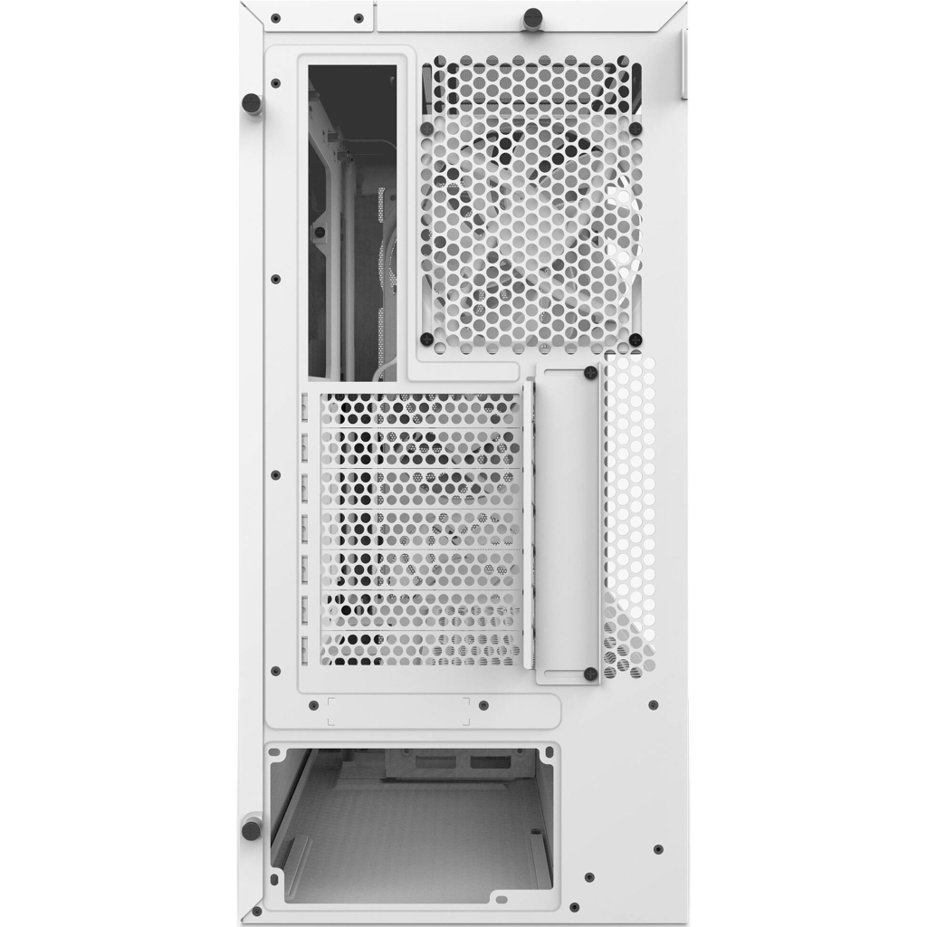 Корпус NZXT H5 Flow RGB Compact All White (CC-H52FW-R1) - зображення 10