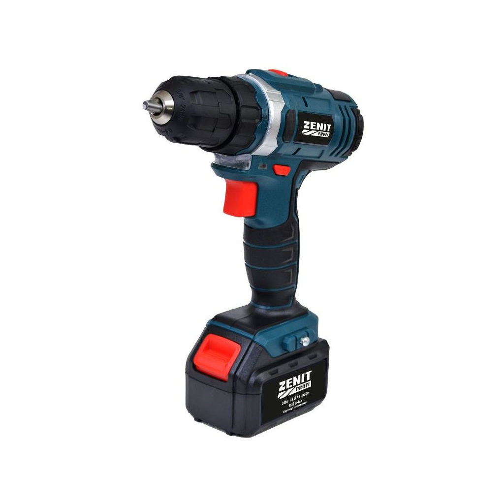 Шуруповерт Зеніт "ПРОФІ" ЗША-18 Li А2 (850854) - зображення 1