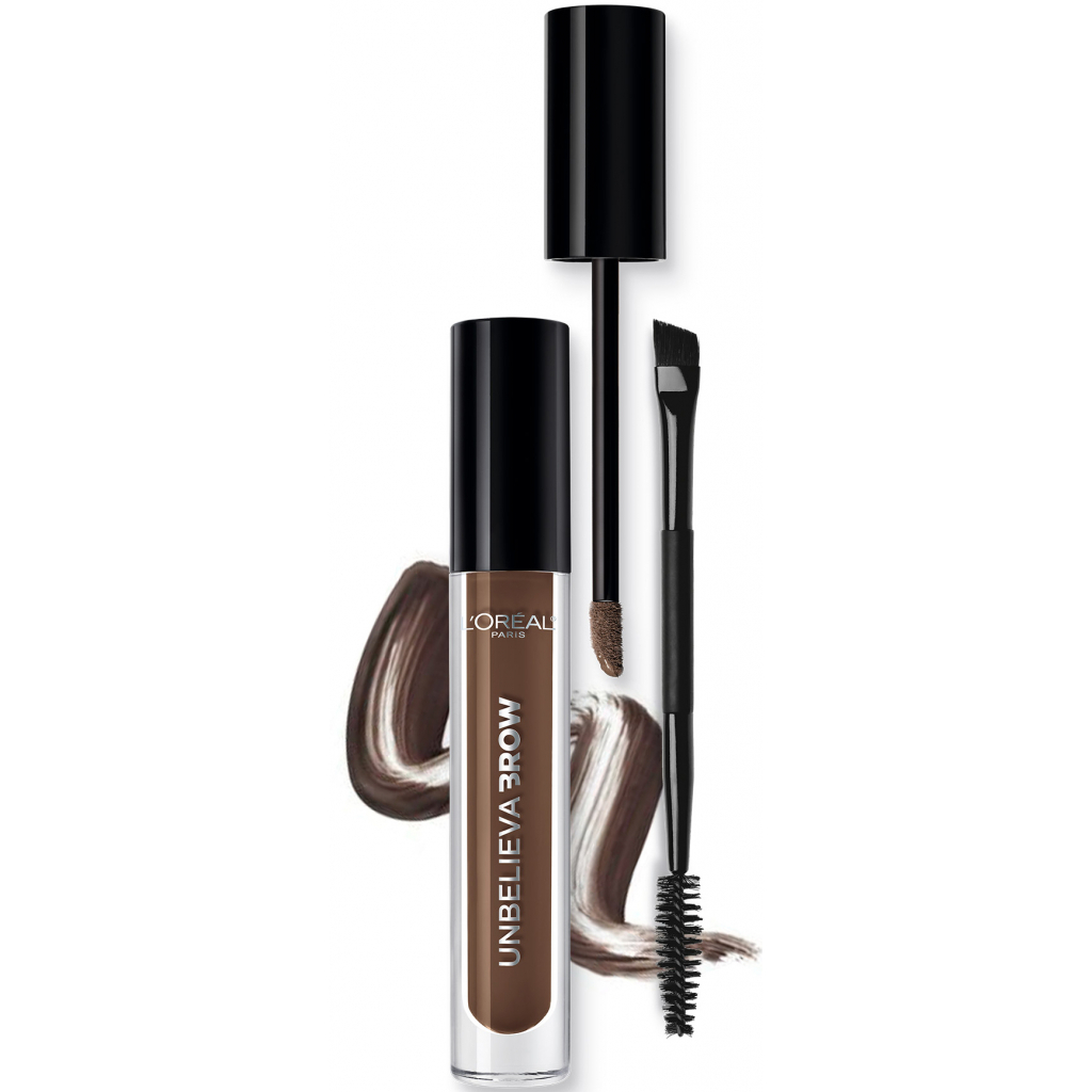Гель для брів L'Oreal Paris Unbelieva Brow Gel 108 - Темно-коричневий 3.4 мл (3600523674626) - изображение 2