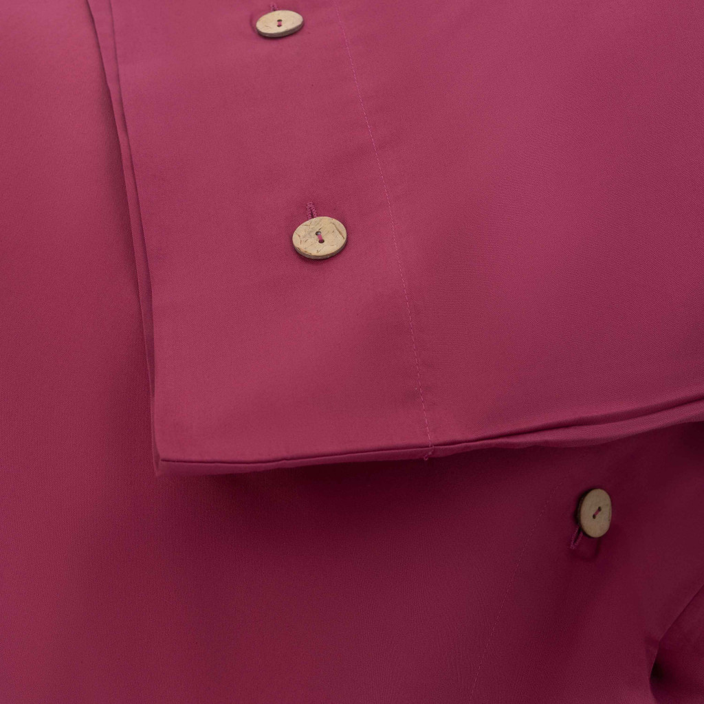 Наволочка Ardesto Mix&Match 50х70 100% бавовна, сатин бордовий (ART5070PCR) - зображення 5