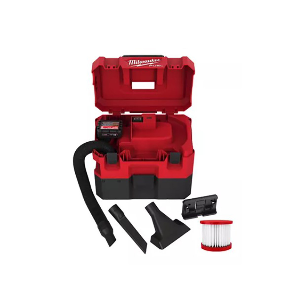 Пилосос будівельний Milwaukee M12 FVCL-0 (без АКБ та ЗП) (4933478186) - изображение 3