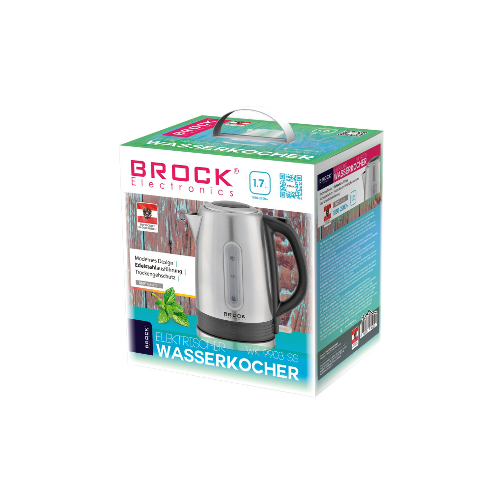 Електрочайник Brock WK 9903 SS - зображення 2