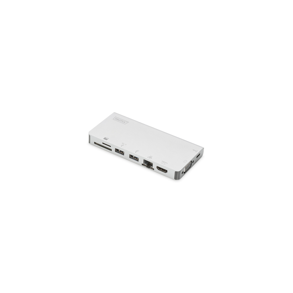 Концентратор Digitus Travel USB-C, 8 Port (DA-70866) - изображение 4