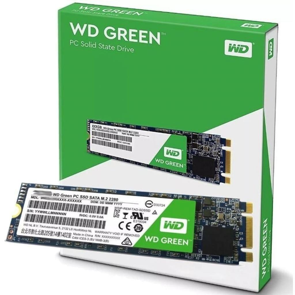 Накопичувач SSD M.2 2280 480GB WD (WDS480G2G0B) - зображення 4