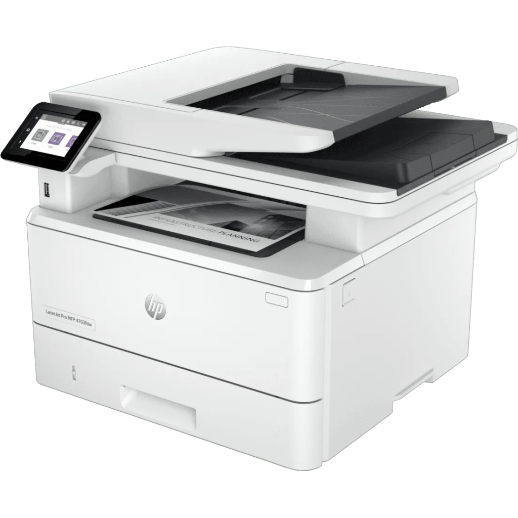 Багатофункціональний пристрій HP LaserJet Pro 4103fdw з WiFi (2Z629A) - зображення 2