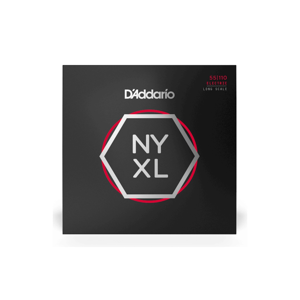 Струни для гітари D'Addario NYXL Bass Heavy (55-110) (NYXL55110) - зображення 1