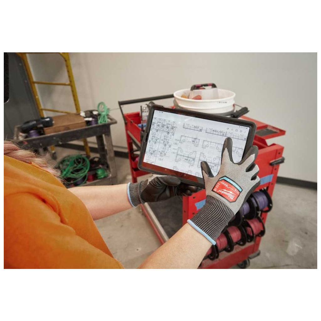 Захисні рукавиці Milwaukee захисні Hi-Dex 2/B, 9/L, 12 пар (4932480508) - зображення 3