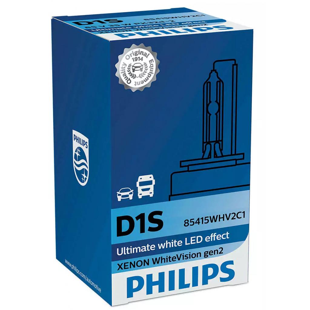 Автолампа Philips ксенонова (85415 WHV2 C1) - зображення 2