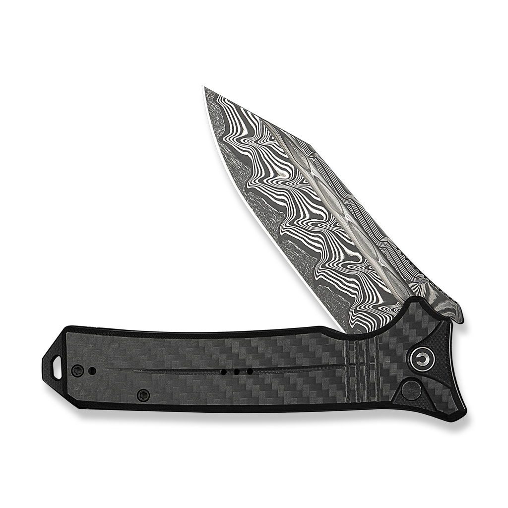 Ніж Civivi Neurohaptic, G10/Carbon, Damascus (C23080-DS1) - зображення 5