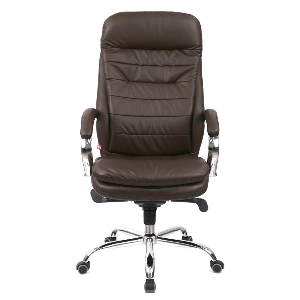 Офісне крісло Аклас Валенсія MB XY-7340 Коричневий (Шкіра LC-K dark brown) (00161484) - зображення 2