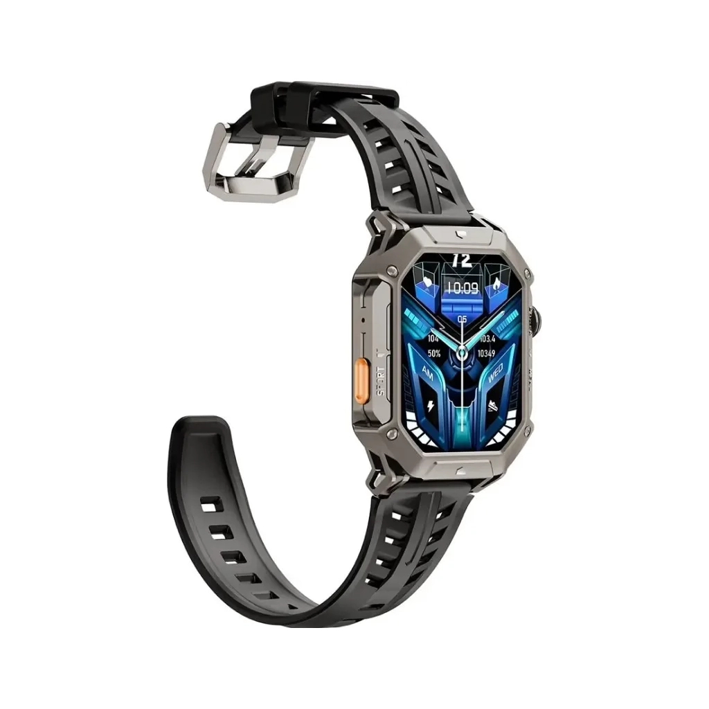 Смарт-годинник OUKITEL BT80 Grey (6931940752947) - зображення 8