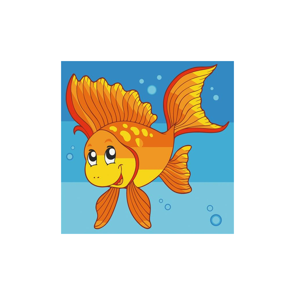 Картина по номерам ArtCraft Рибка 30х30 см (15033-AC) - зображення 1