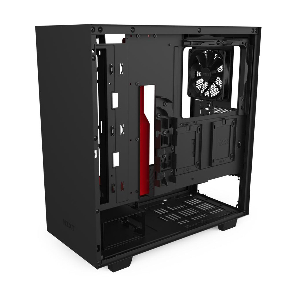 Корпус NZXT H510 Black/Red (CA-H510B-BR) - зображення 1