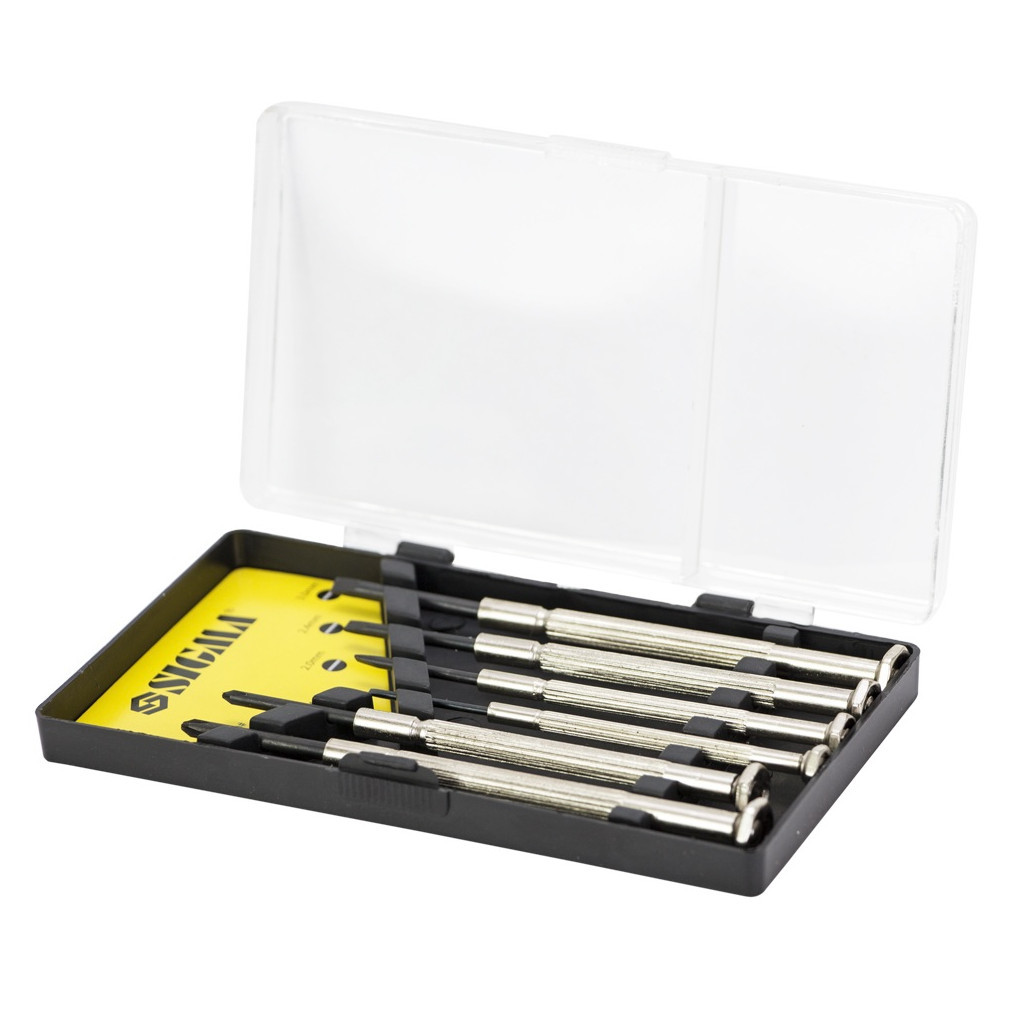 Набір викруток Sigma для точних робіт 6шт CrV (кейс) (4003051) - зображення 2