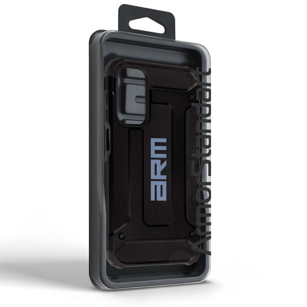 Чохол до мобільного телефона Armorstandart Panzer Samsung A15 4G (A155) / A15 5G Black (ARM73733) - зображення 7