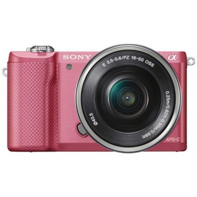 Цифровий фотоапарат Sony Alpha 5000 kit 16-50 Pink (ILCE5000LP.CEC) - зображення 1