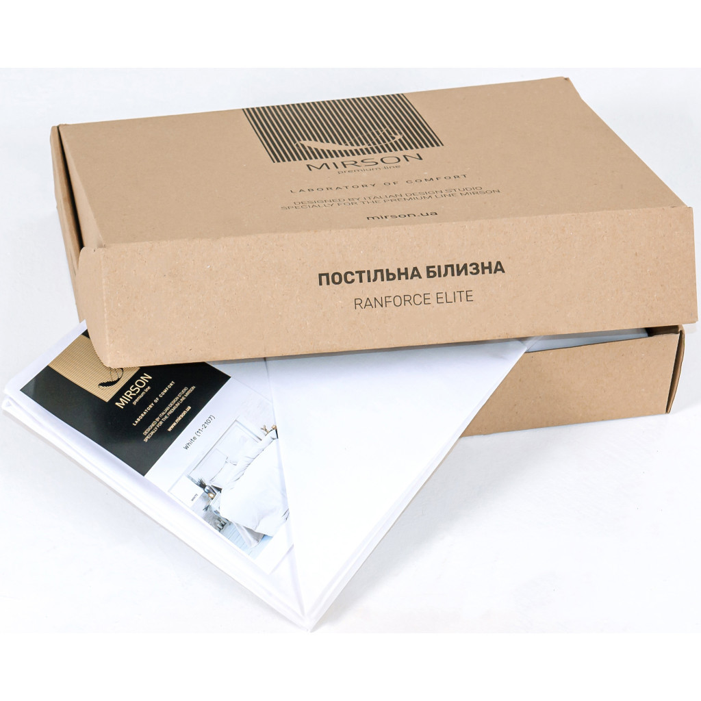Постільна білизна MirSon Бязь Ranforce Elite 17-0014 Graciana 110х140 (2200004661902) - изображение 9
