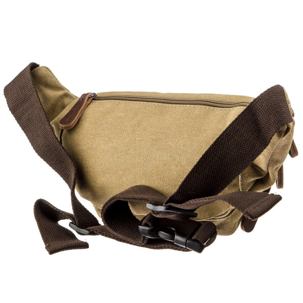 Сумка Vintage Поясна текстильна Хакі (20175) - зображення 2