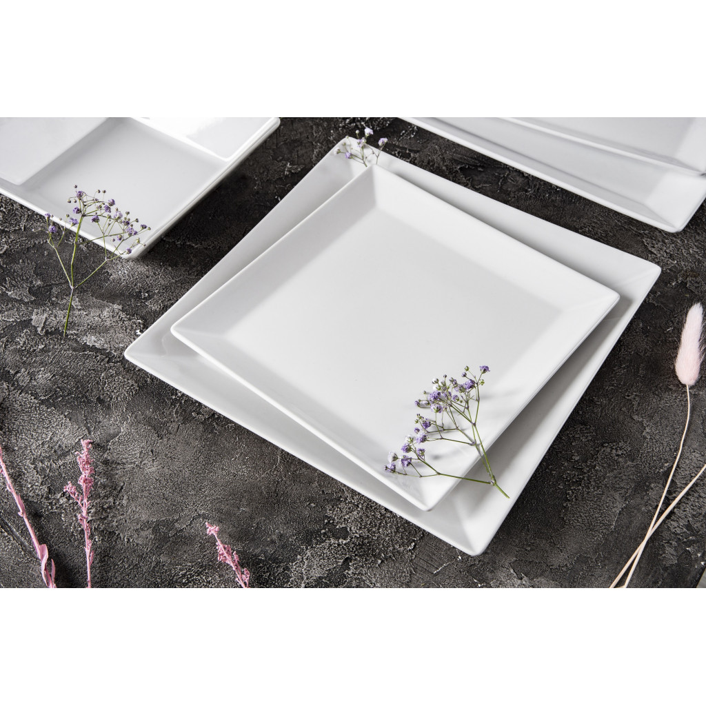 Блюдо Ipec Tokyo 30 х 15 см Біле (30902867) - зображення 3