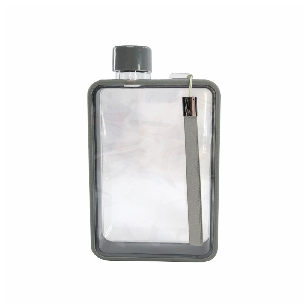 Пляшка для води Line Art Bella 380 мл сіра (60010118LA-07) - зображення 3