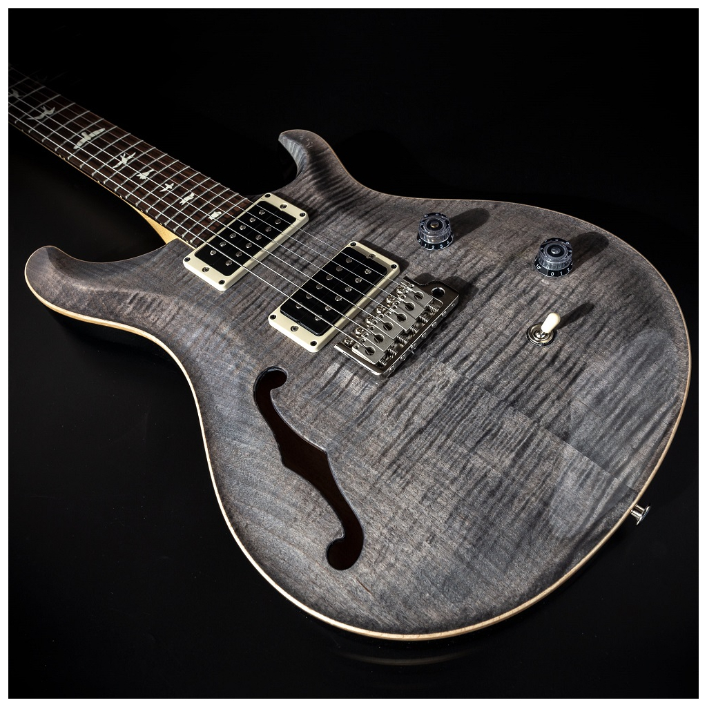 Гітара напівакустична PRS CE 24 Semi-Hollow Faded Grey Black - зображення 8