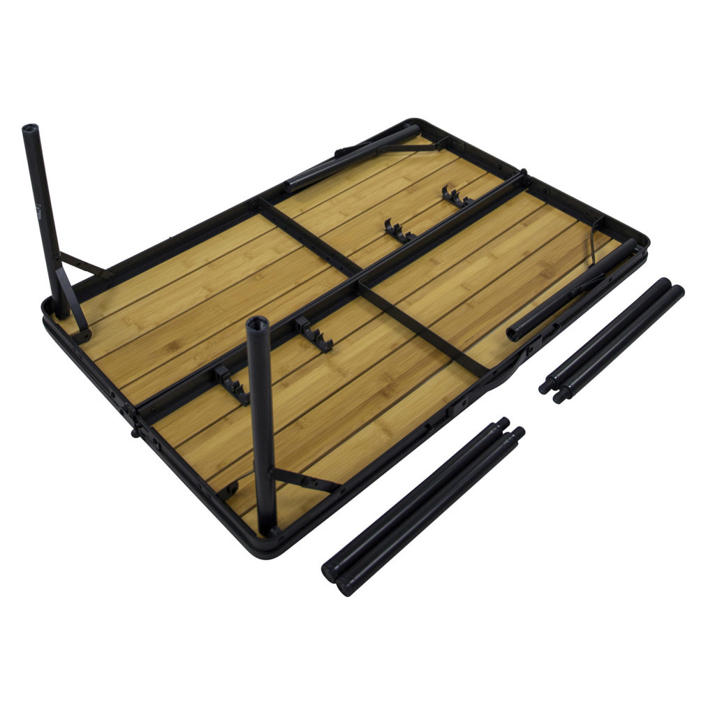 Туристичний стіл Bo-Camp Trafford 90 x 60 cm Коричневий (1404670) - зображення 6