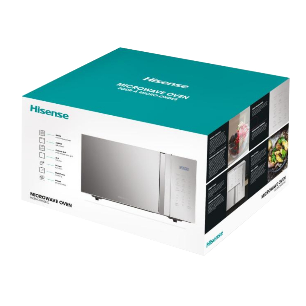 Мікрохвильова піч Hisense H23MOMS5HG - зображення 5