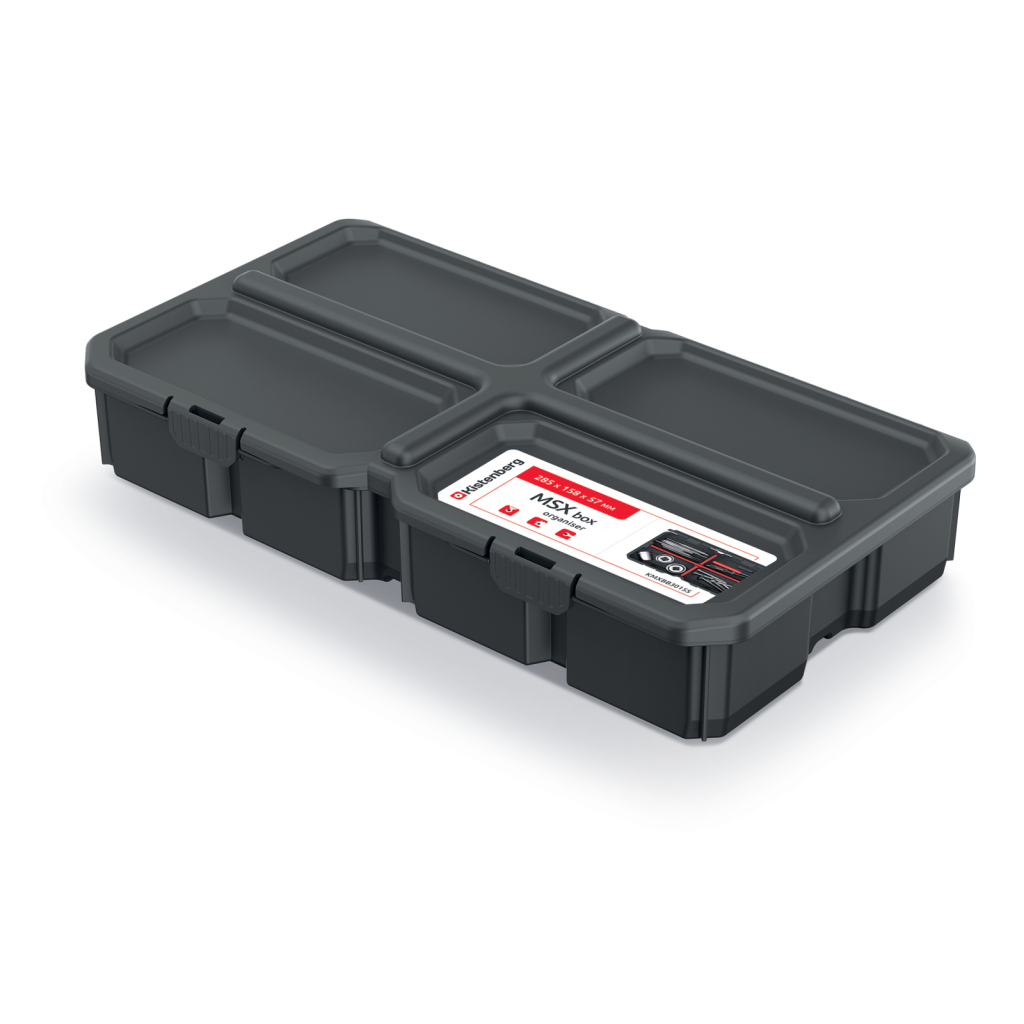 Ящик для інструментів Kistenberg органайзер 11", 285*158*57, MSX Box, KMXBB3015S (KMXBB3015S) - зображення 1