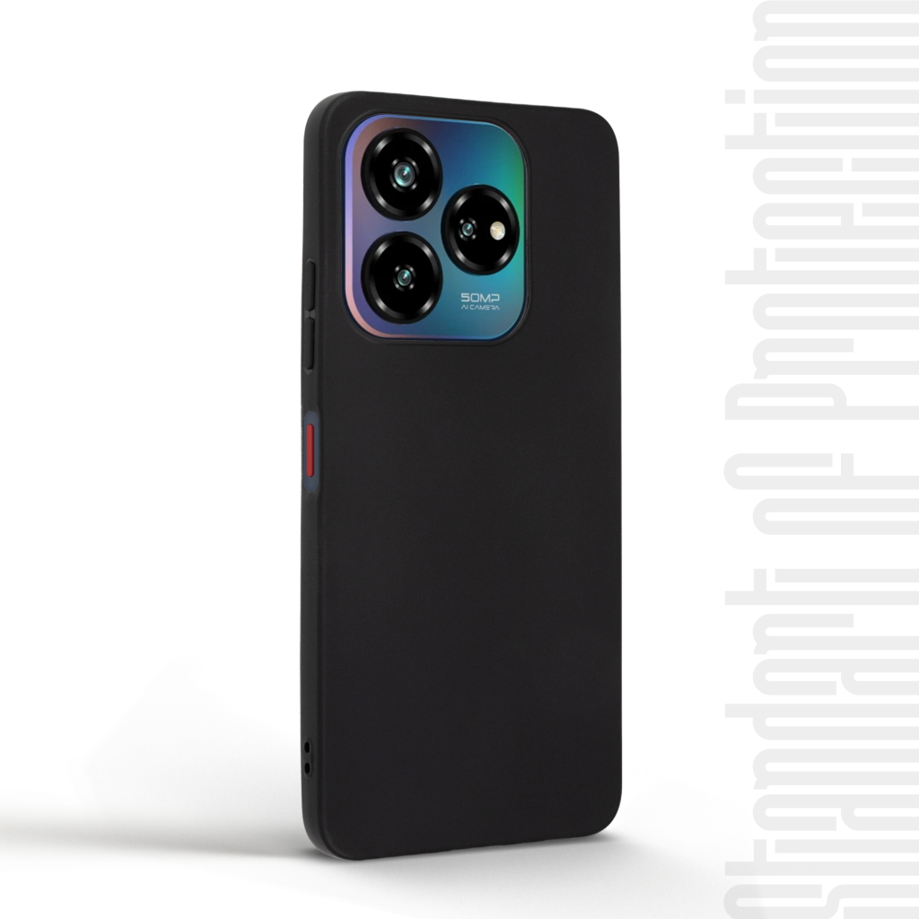 Чохол до мобільного телефона Armorstandart Matte Slim Fit ZTE Nubia V60 Design Black (ARM78946) - зображення 2