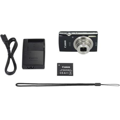 Цифровий фотоапарат Canon IXUS 185 Black Kit (1803C012) - зображення 8