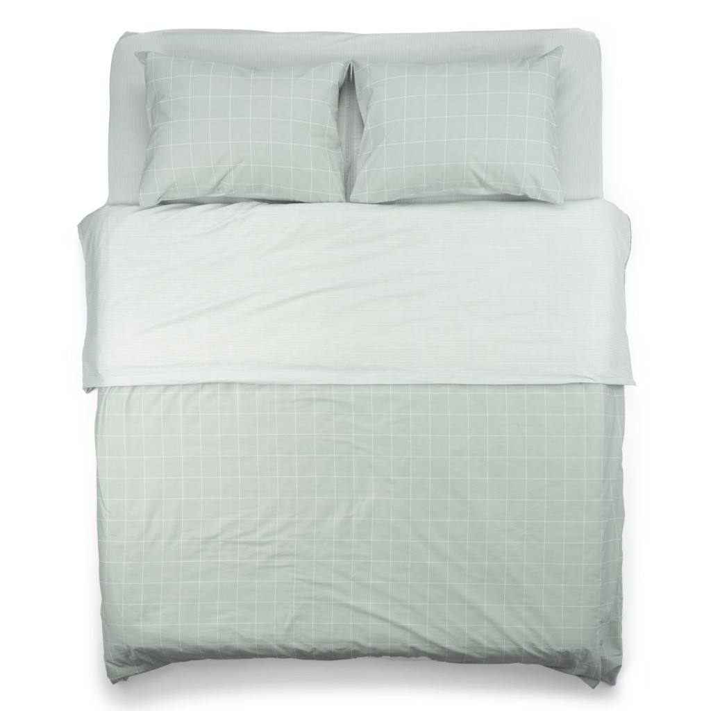 Постільна білизна Ardesto Gloria сатин зелений євро 200х220 (ART2022LG) - зображення 1