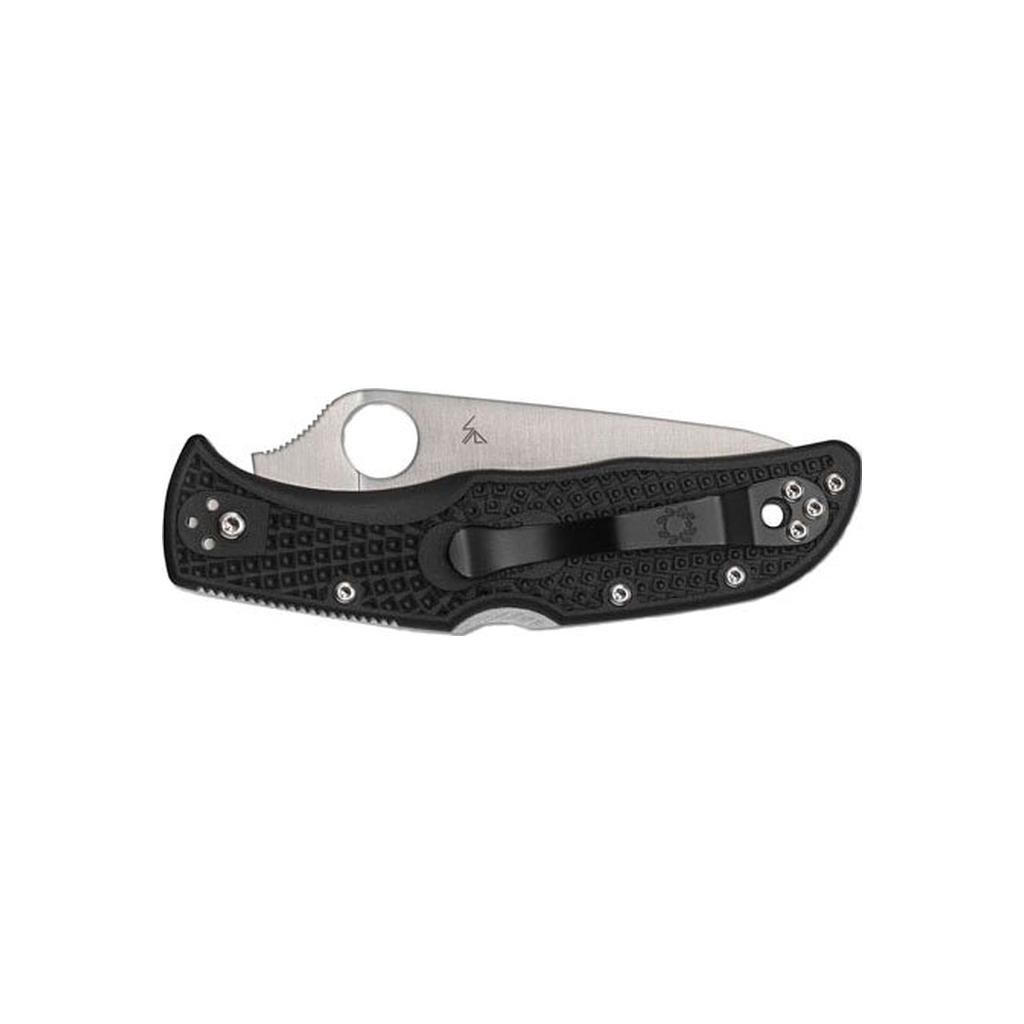 Ніж Spyderco Endela Thin Red Line Serrated (C243FPSBKRD) - зображення 2